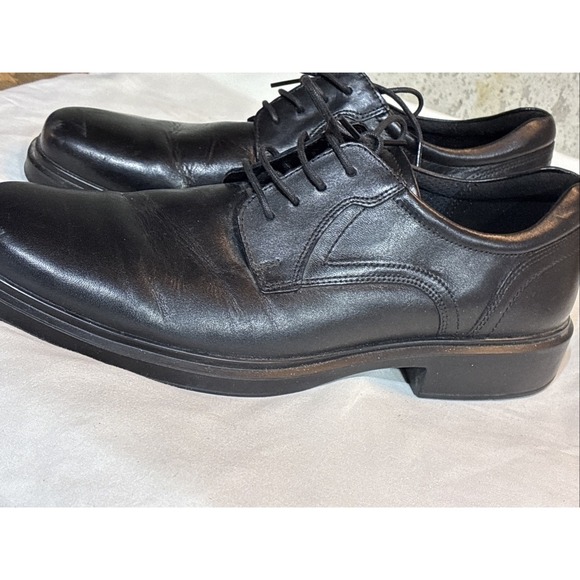 ECCO Helsinki 2 Black Leather Lace Up Loafer Dress Shoes Mens Sz 44EU 10-10.5 US main image 16